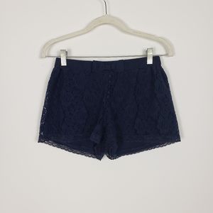 Aerie Navy Lace Lounge Shorts Small